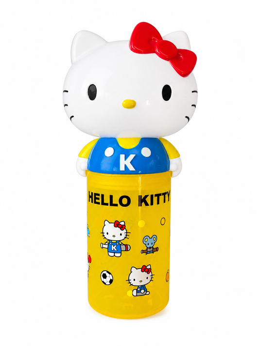 Hello Kitty Yellow Toiletries Plastic Case Japanese Sanrio