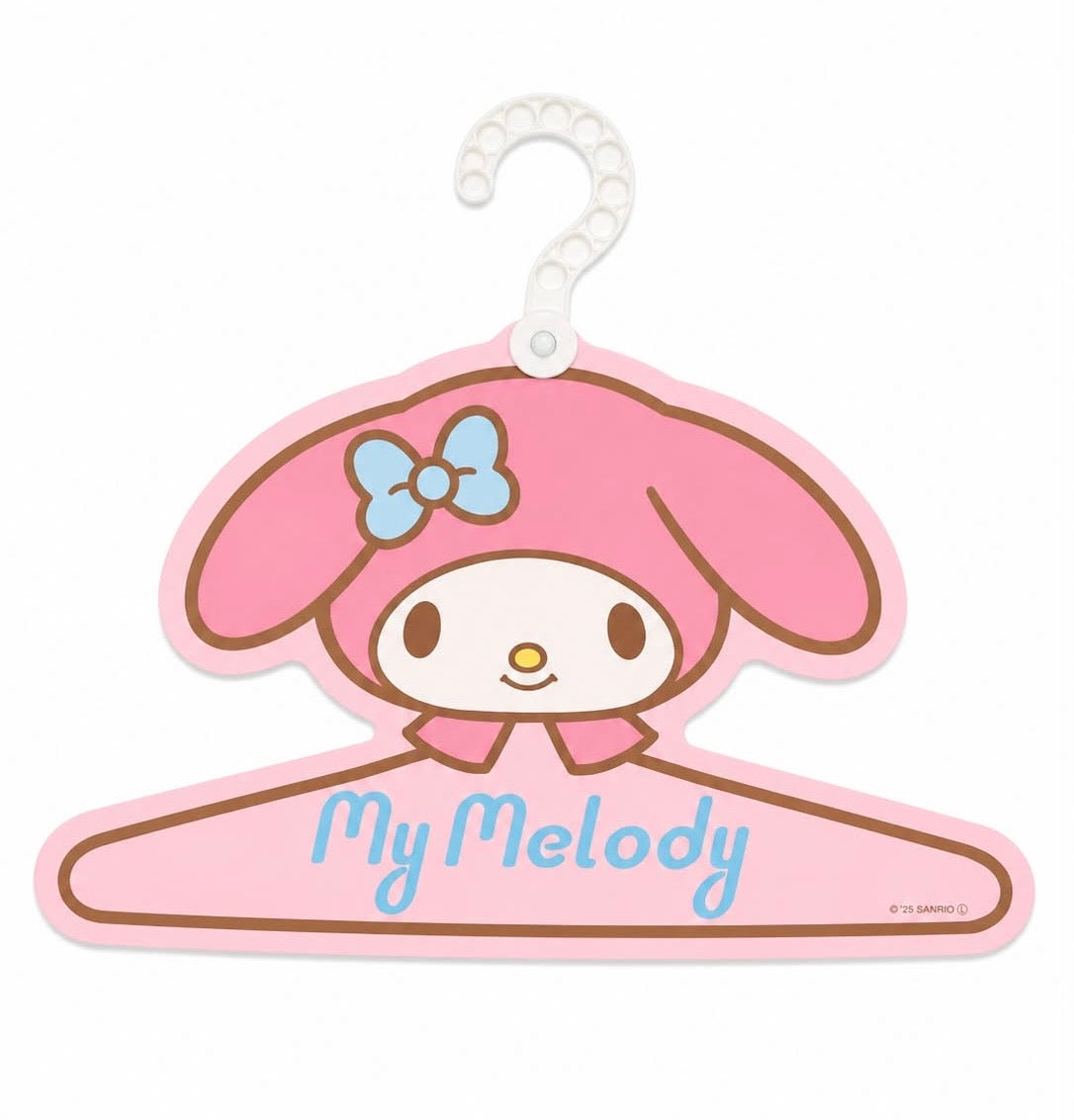 Melody Large Card Japanese Sanrio Coat Hanger