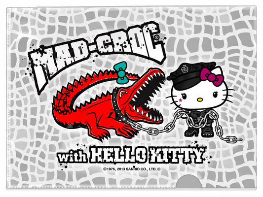 Hello Kitty x Mad Croc Horizontal Japanese Sanrio A4 Document Wallet