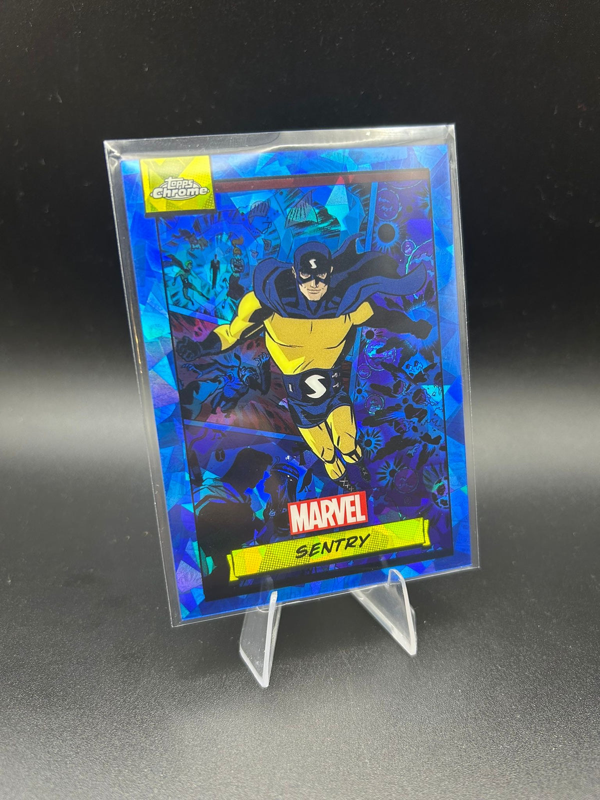 2024 Topps Chrome Marvel Sentry Sapphire Base