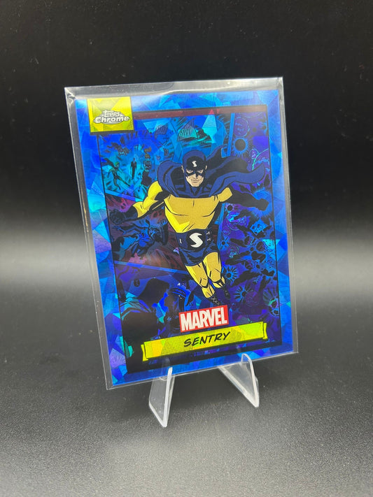 2024 Topps Chrome Marvel Sentry Sapphire Base