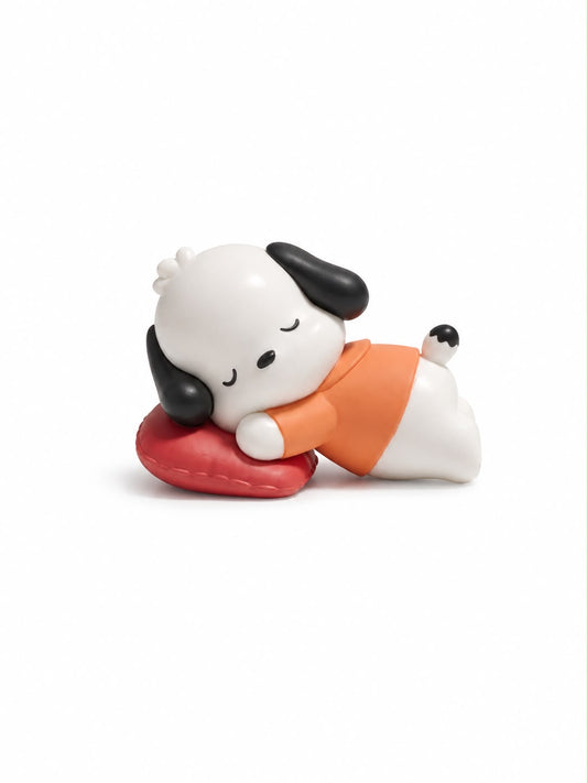Sleeping Pochacco Japanese Sanrio Mini Figure