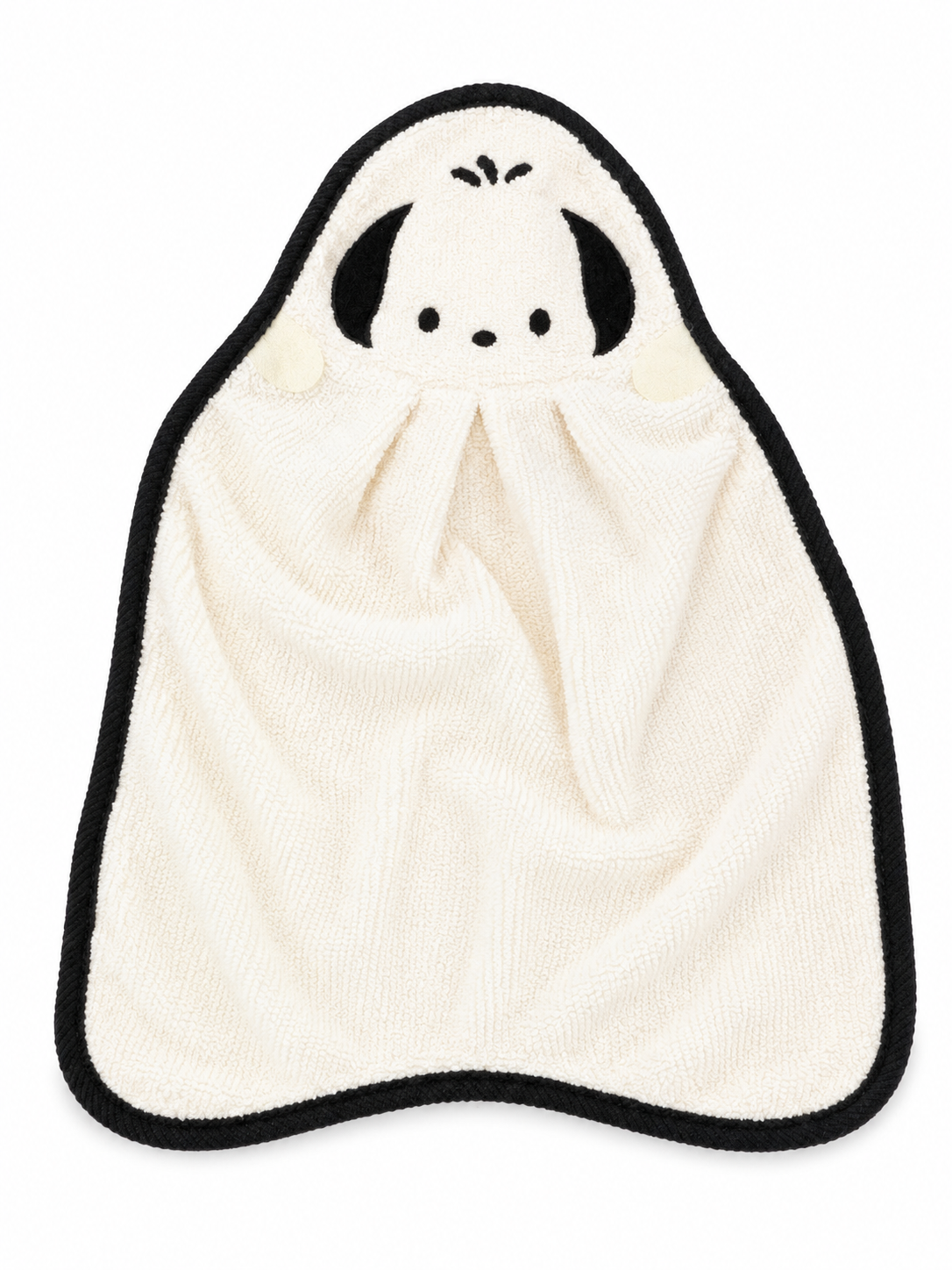 Pochacco White Flannel Hand Drying Towel Japanese Sanrio