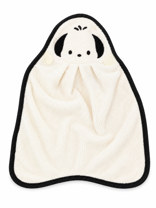 Pochacco White Flannel Hand Drying Towel Japanese Sanrio