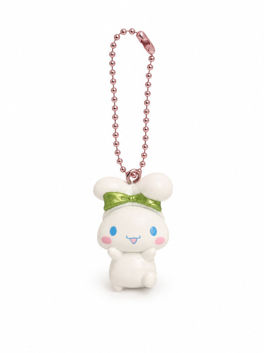 Cinnamoroll Ears Up Japanese Sanrio Mini Figure Keychain