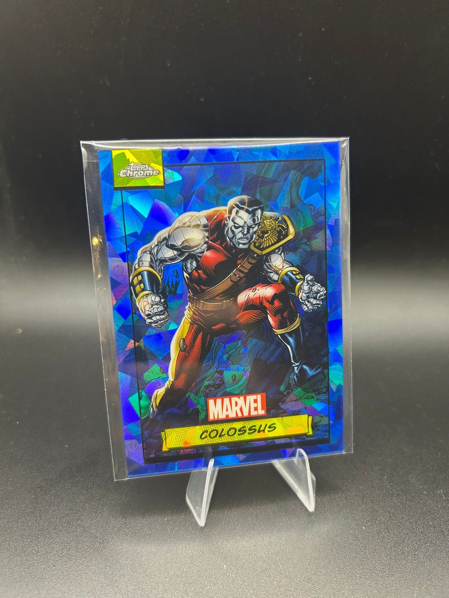 2024 Topps Chrome Marvel Colossus Sapphire Base