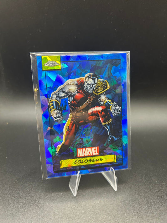 2024 Topps Chrome Marvel Colossus Sapphire Base