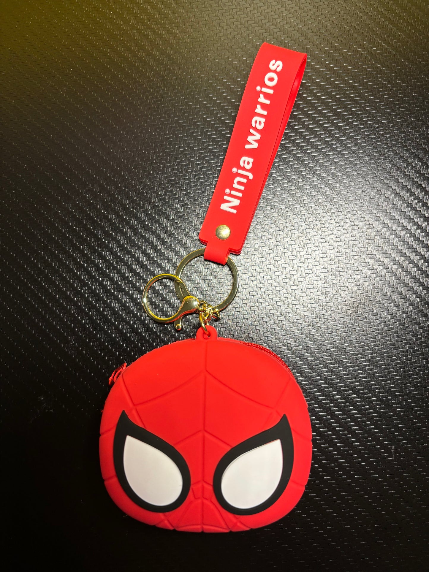Character Silicone Purse Keychain