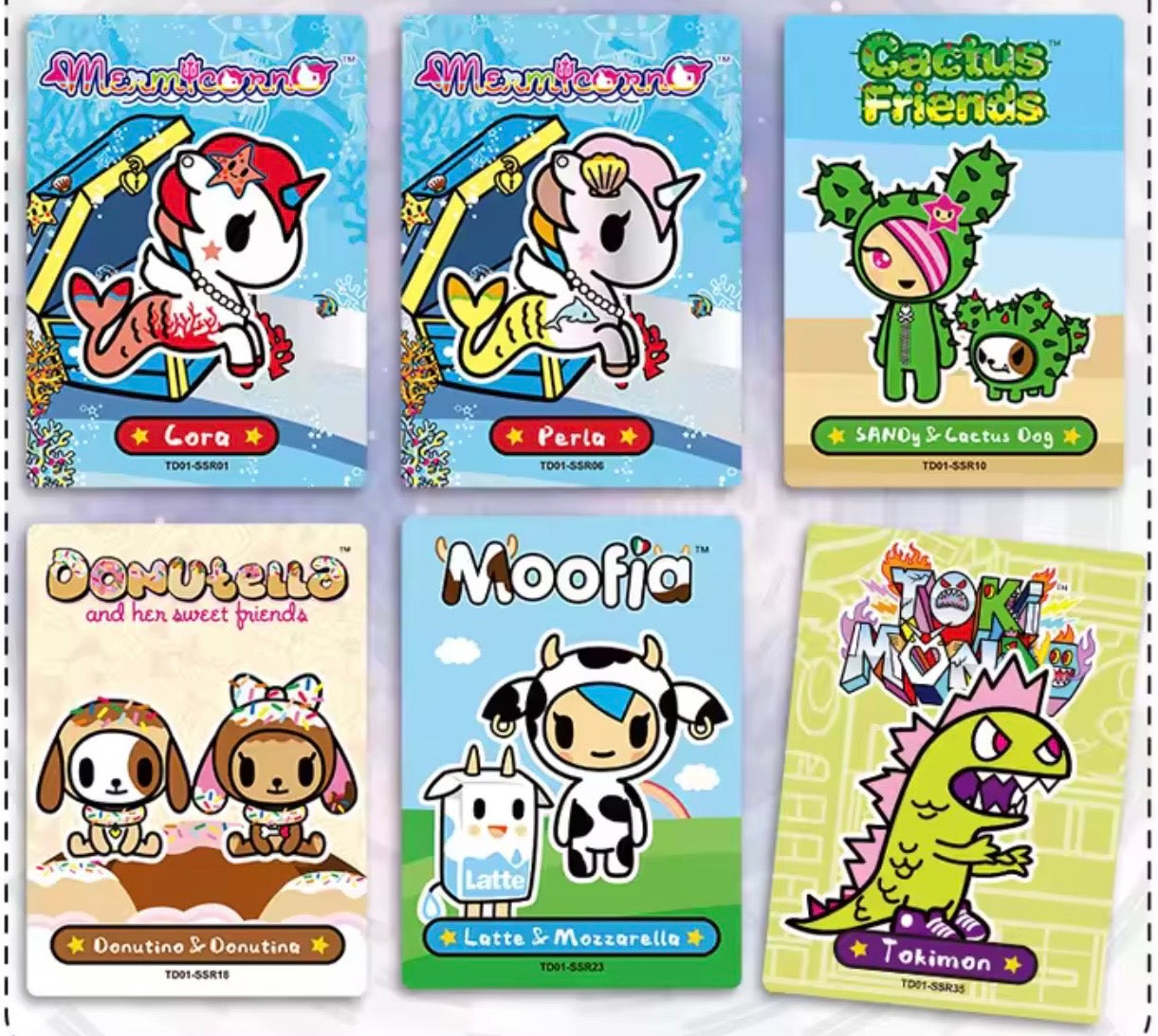 Tokidoki Time Travel Collectible Card Booster Pack