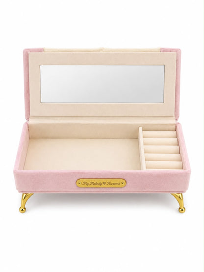 Kuromi x Melody Pink Couch Japanese Sanrio Jewellery Box NO BOX