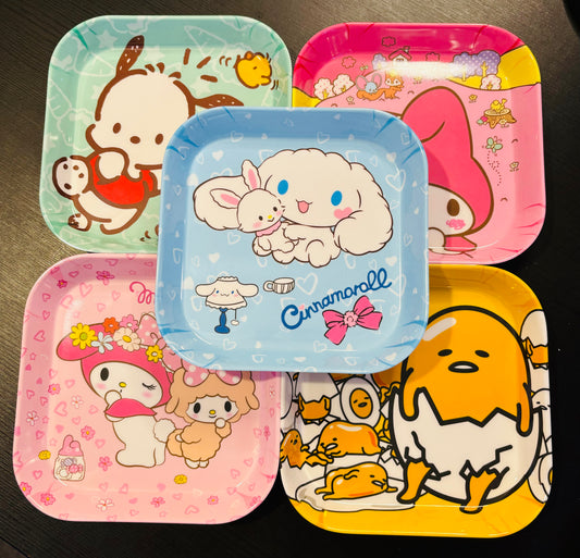 Melamine Picnic Sandwich Size Mini Plate