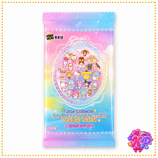 Sanrio Kakawow Cosmos 2026 Collectible Card Booster Pack