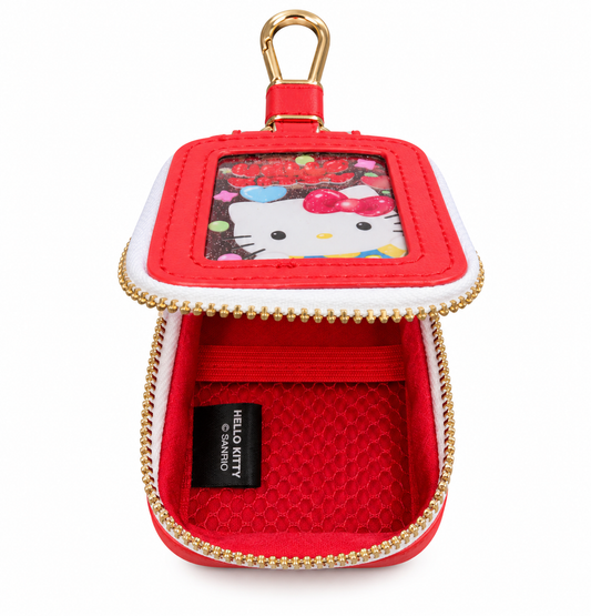 Hello Kitty Puffy Japanese Sanrio Bag Storage Keychain