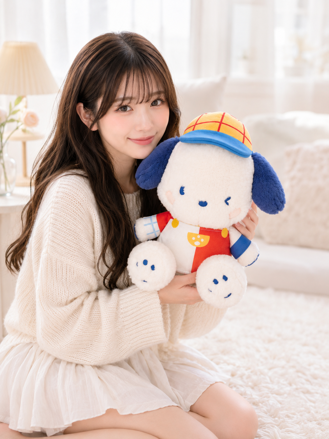 Pochacco School Boy Large Japanese Sanrio Plush