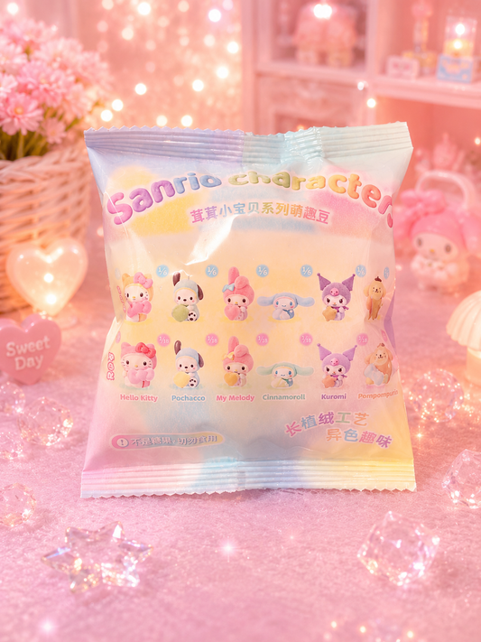 Moetch Sanrio Rainbow Fuzzy Friends Blind Bag