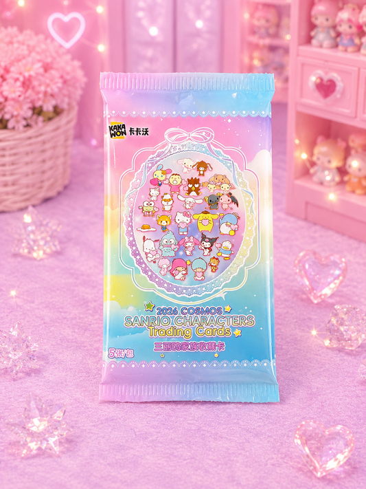 Sanrio Kakawow Cosmos 2026 Collectible Card Booster Pack