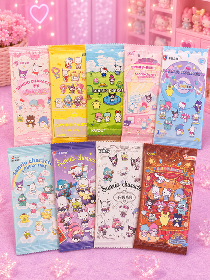 Sanrio Mix n Match Collectible Card 3pc Booster Pack
