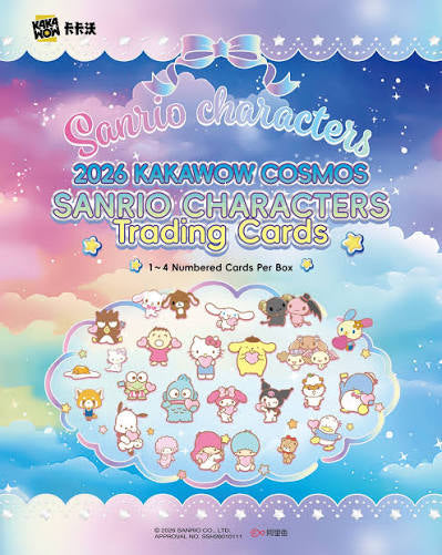Sanrio Kakawow Cosmos 2026 Collectible Card Booster Pack