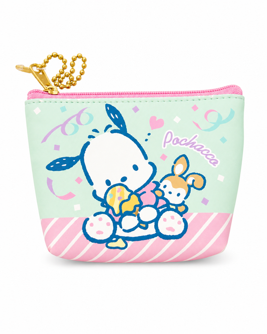 Pochacco Mint Ice Cream Leatherette Coin Purse Japanese Sanrio