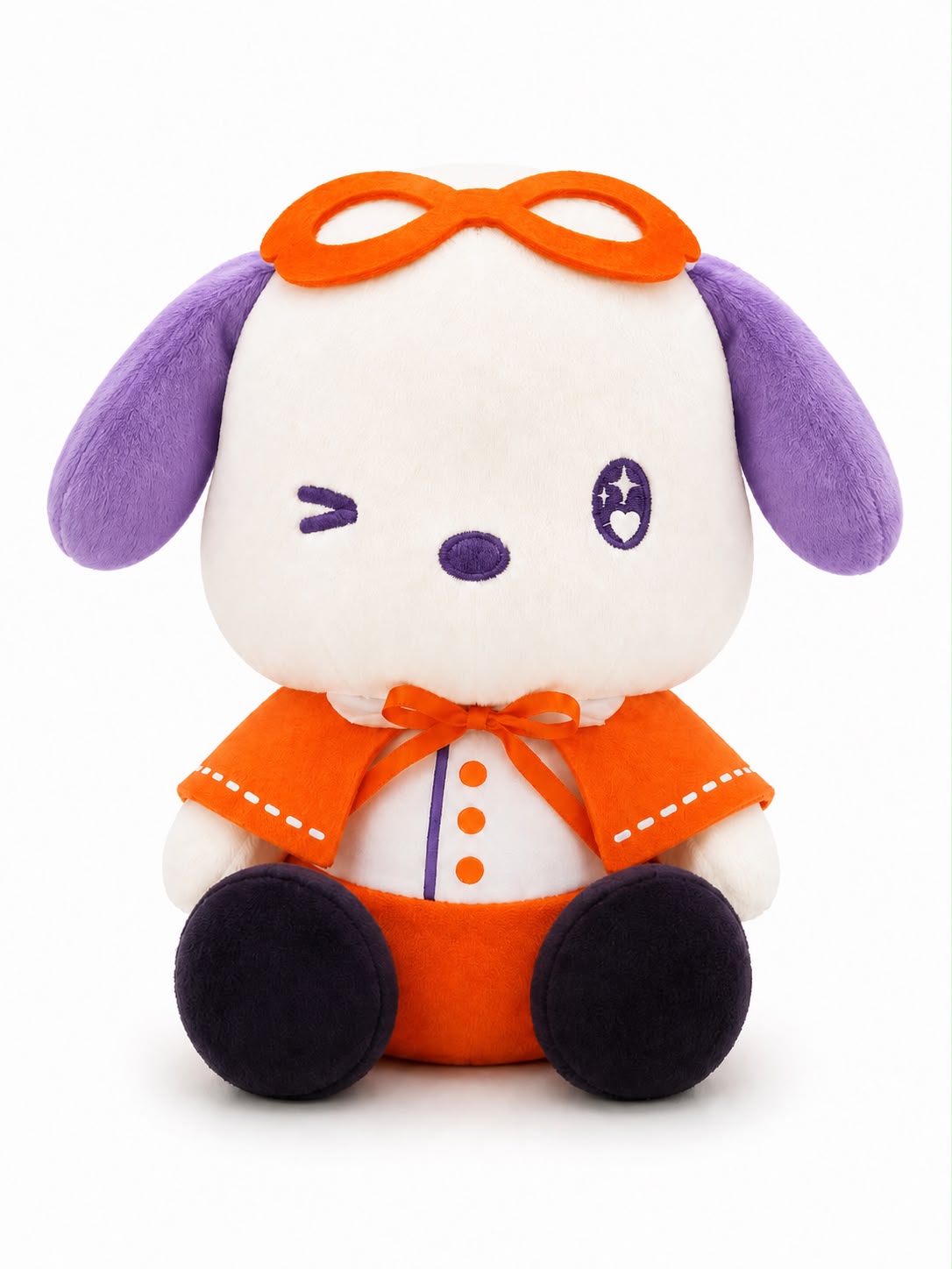 Pochacco Purple/Orange Japanese Sanrio Plush