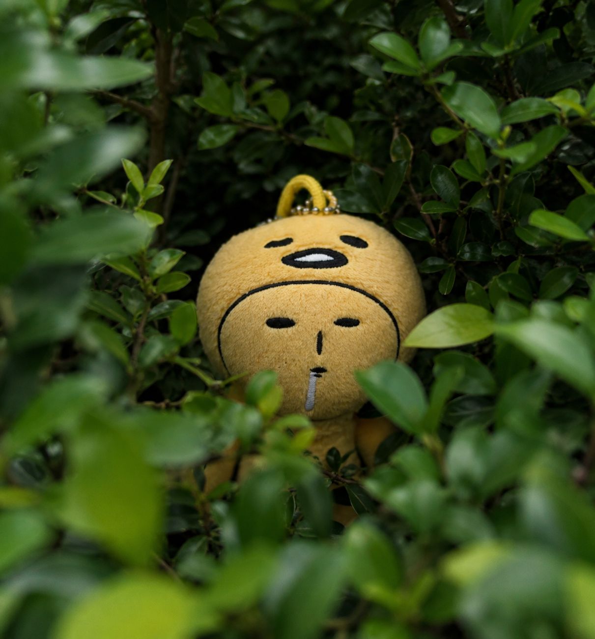 Gudetama Drooler Boy Sanrio Plush Keychain