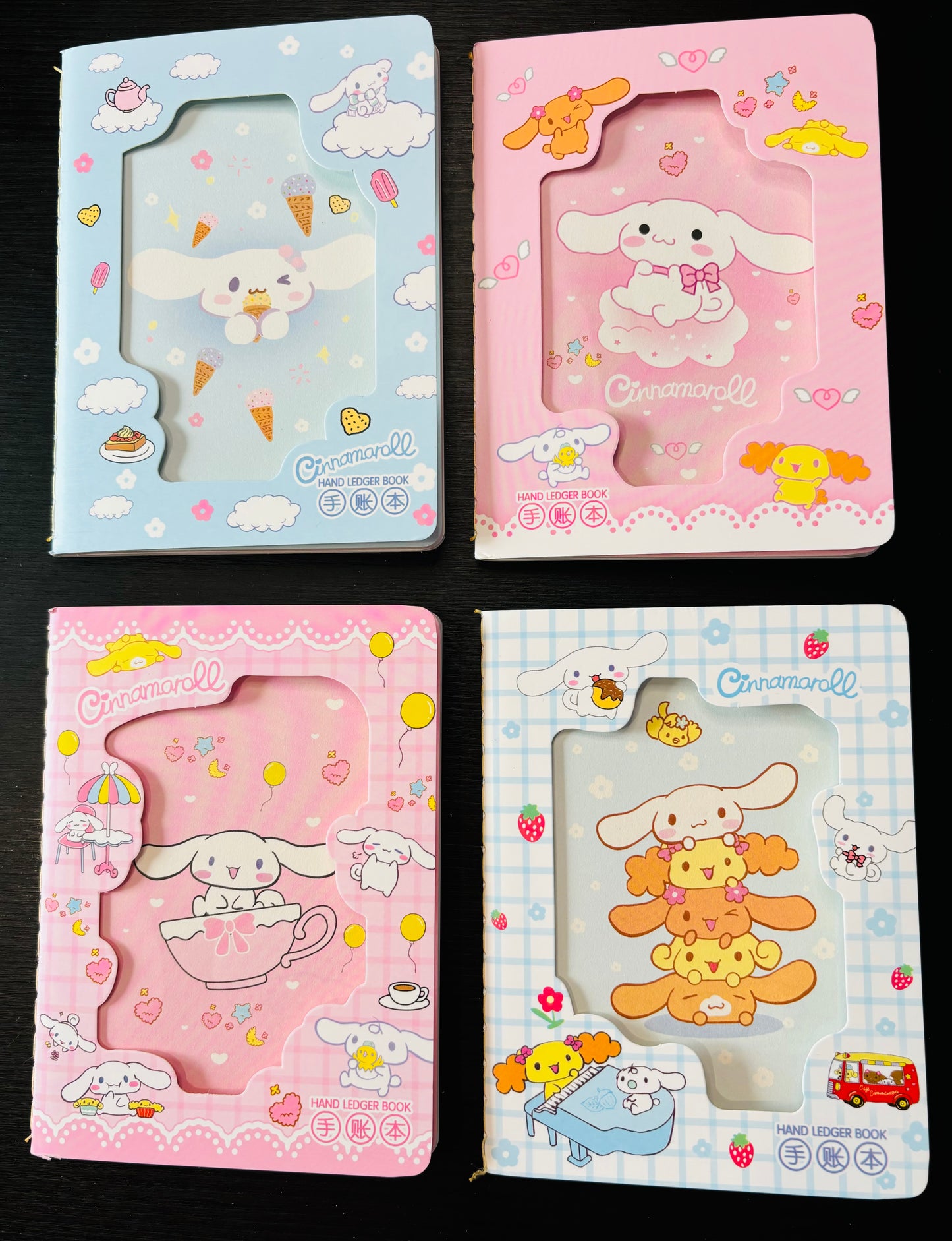 Sanrio Framed Character Notebook - 105mm x 140mm