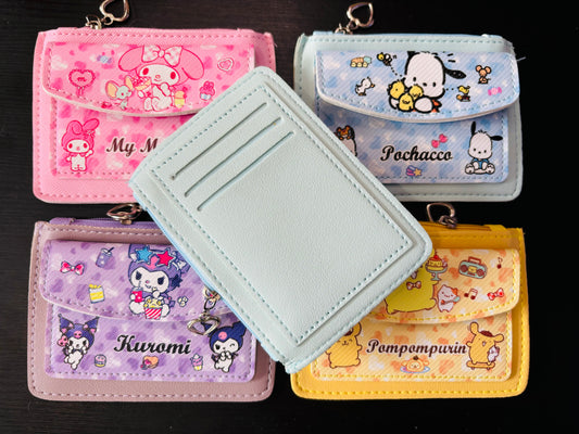 Leatherette Card Style Money Wallet Purse