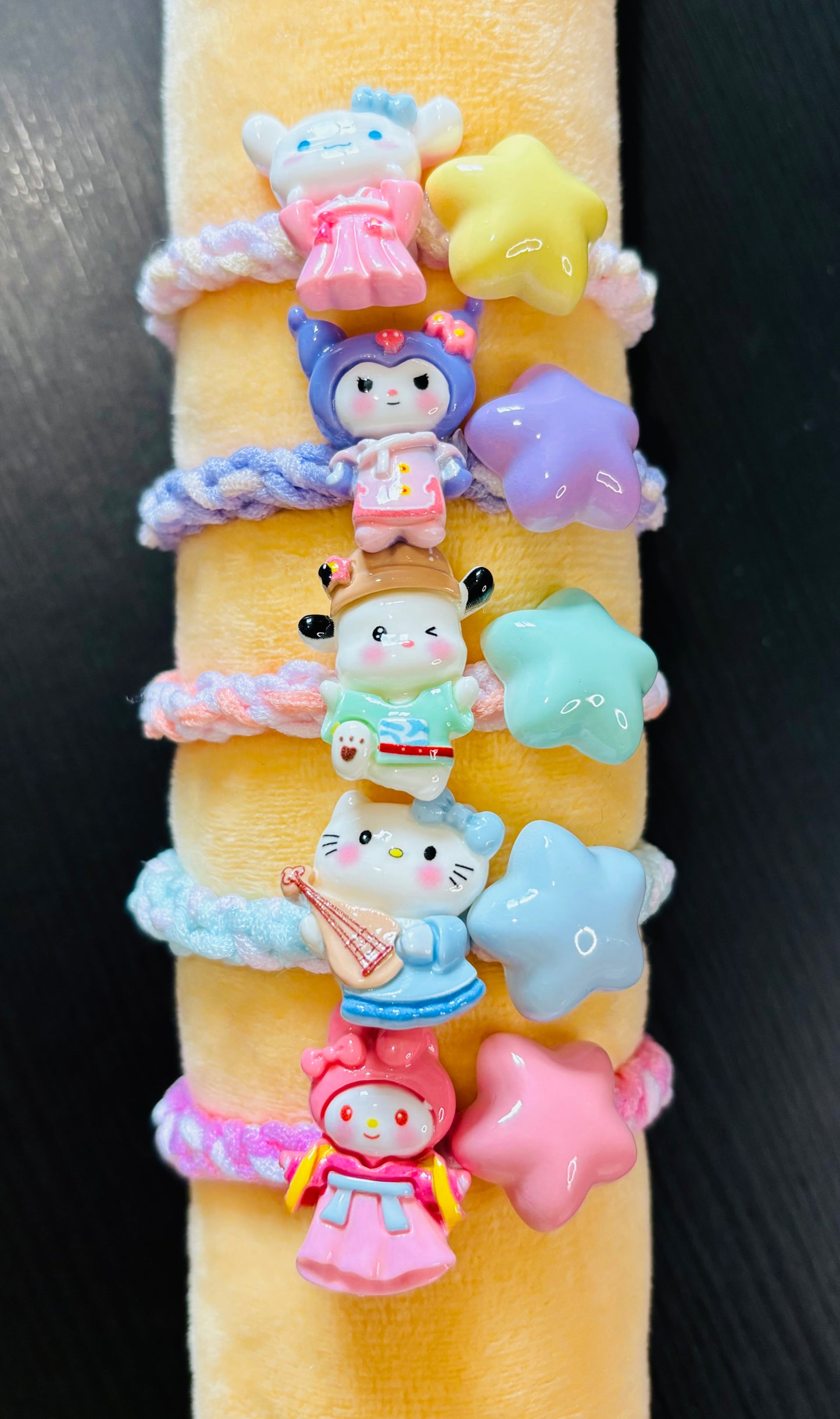 Sanrio Face Hair Toggle Bobble Accessories