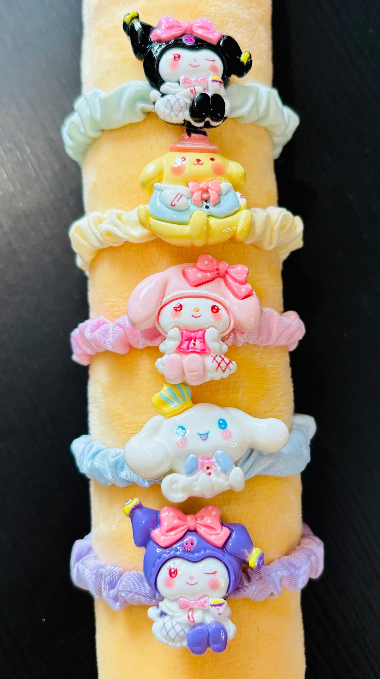 Sanrio Face Hair Toggle Bobble Accessories