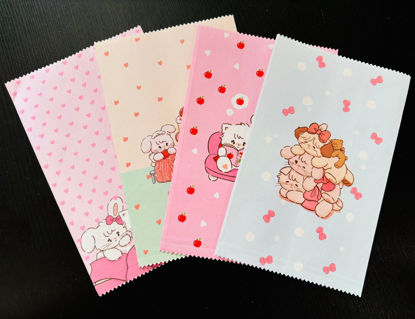 Mikko Animal Friends Paper Bags - Set of 4