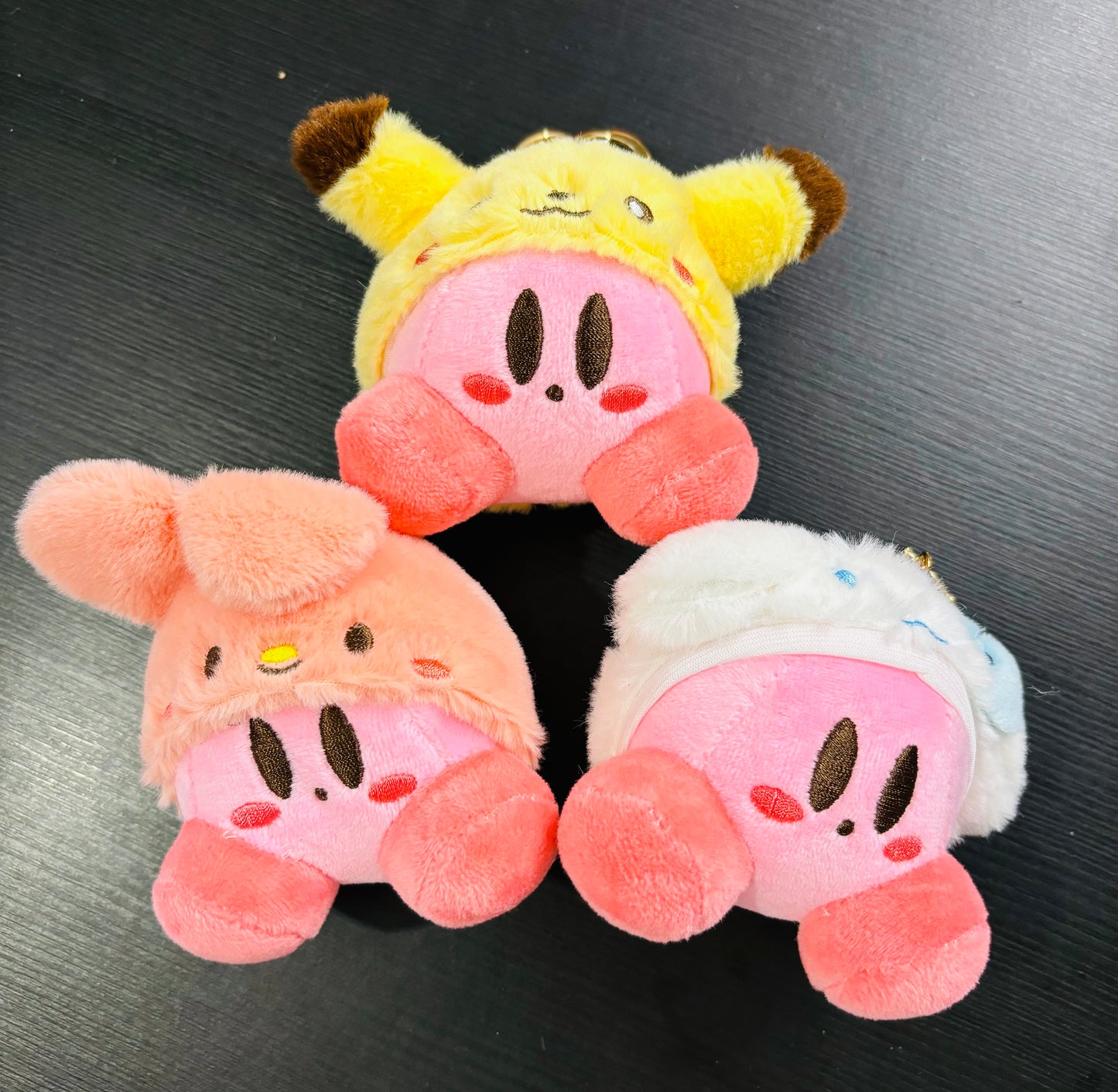 Soft n Fluffy Character Keychain Bag Clip Accessory