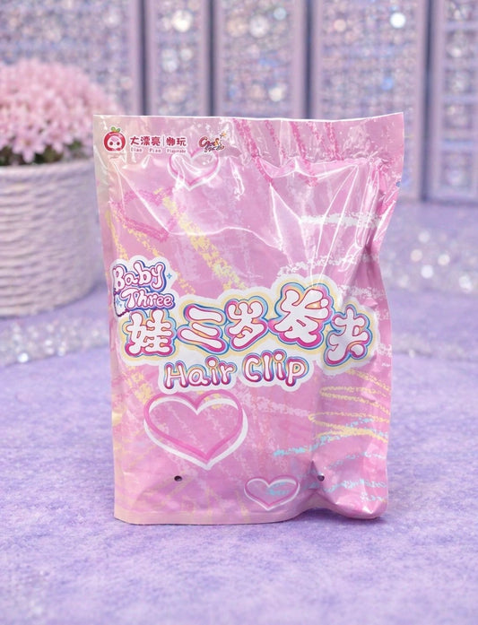Baby Three Hair Clip Blind Bag