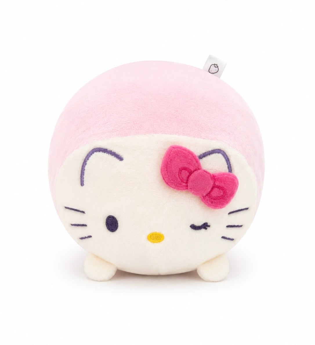 Hello Kitty Face Scrubber Japanese Sanrio Mini Cleaning Plush